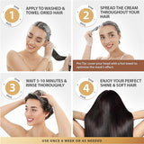 Dou Pack : Karseell Hair Oil & Collagen Hair Mask Set for Dry Damaged Hair