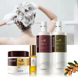 Karseel Pro Set - Collagen Mask + Shampoo + Conditioner + Hair Oil