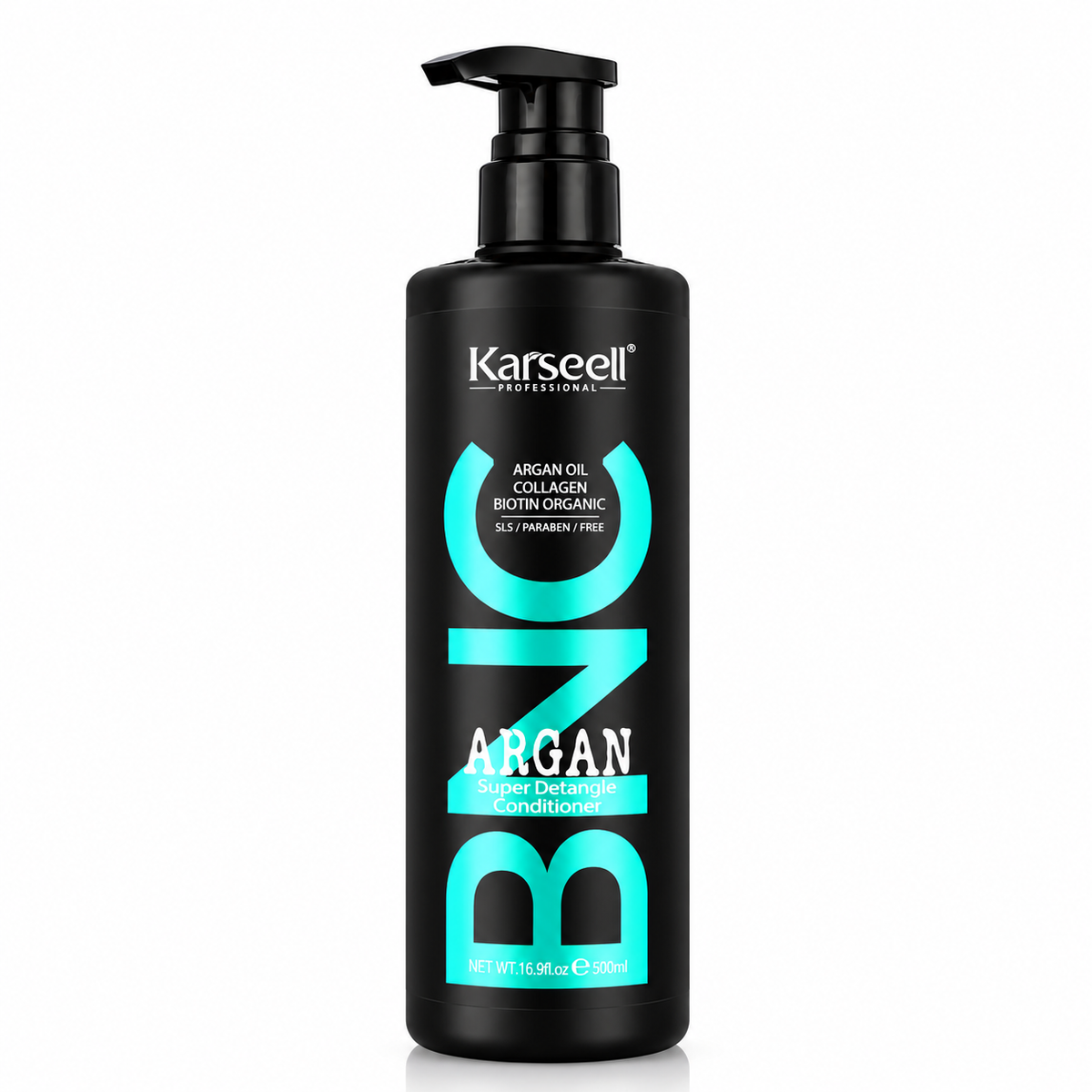 Karseell Argan Oil Super Detangle Conditioner 500ml with collagen and biotin for smooth, manageable hair