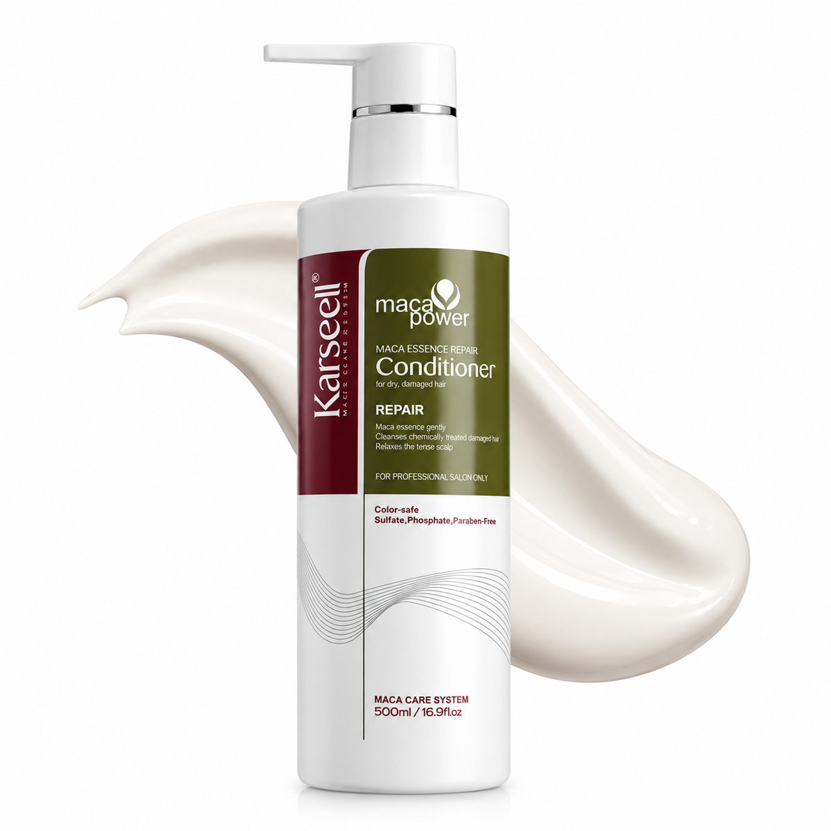 Karseell Maca Power Repair Conditioner 500ml for dry and damaged hair