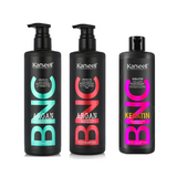 Karseell BNC Brazilian Keratin Straightening Treatment + Argan Shampoo + Conditioner