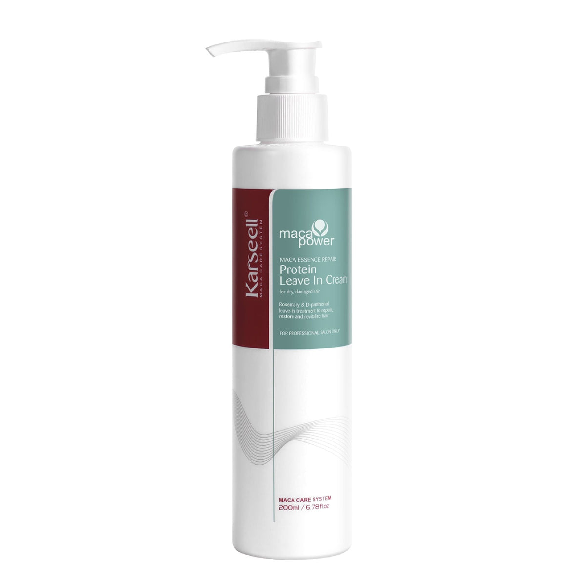 Karseell Maca Power Protein Leave In Cream 200 ml bottle