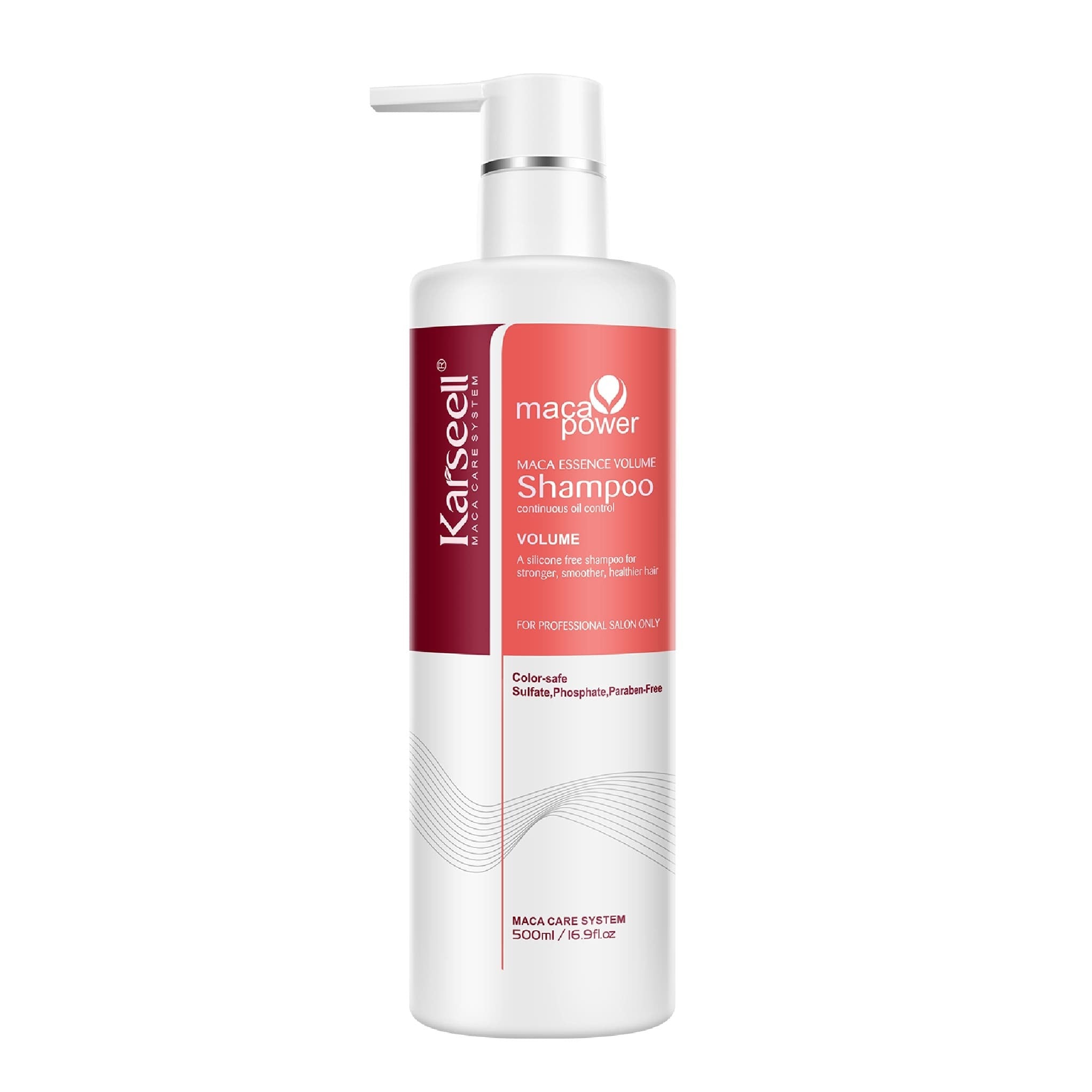 Karseell Maca Power Volume Shampoo 500 ml bottle